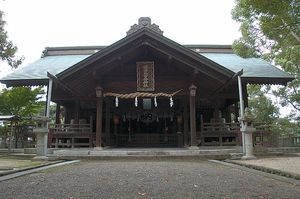 國津比古命神社拝殿